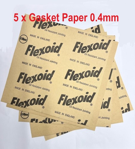 Gasket paper sheets - 5x,