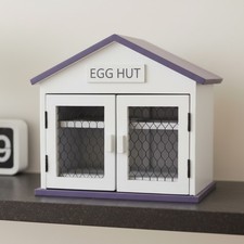 16 Egg Wooden White House Home