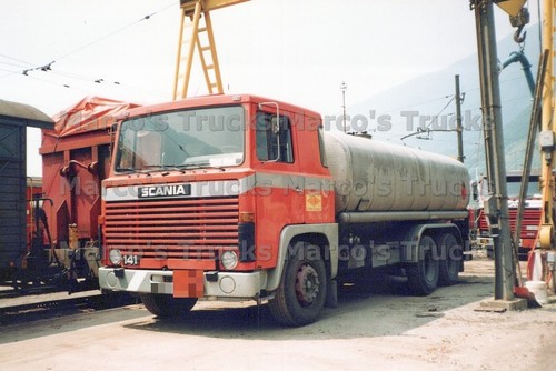 Truck photo scania 141 tanker - scania,