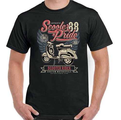 Scooter shirt mens funny mod - mens,