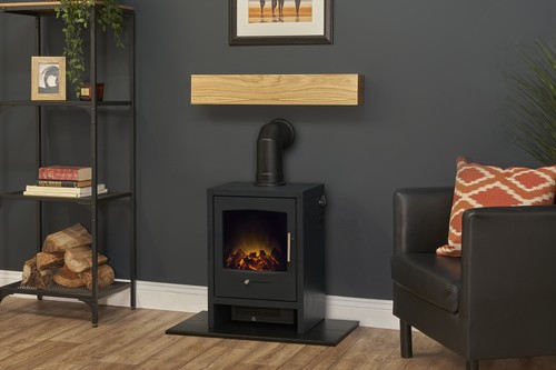 Adam oak beam hearth stove - adam,