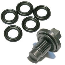 FORD ZETEC Engine MAZDA VOLVO JAGUAR Oil Sump Plug & 5 Sump Washers SP3W+