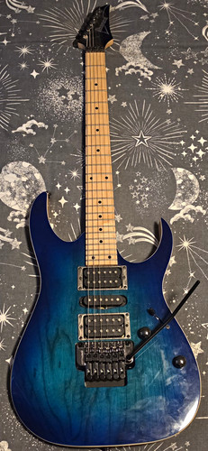 Ibanez rg370ahmz blue solid - ibanez, rg