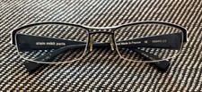 Alain Mikli A0695.22 Eyeglasses FRAMES Black White Half Rim 54 18 135