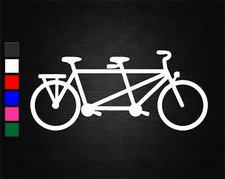 TANDEM BIKE VINYL DECAL