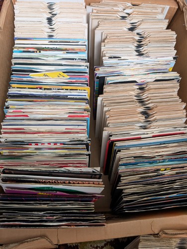 30x vinyl records 45s mixed - 7",