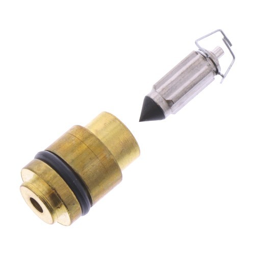 Float needle with - with, seat