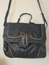 Black Leather Radley Large