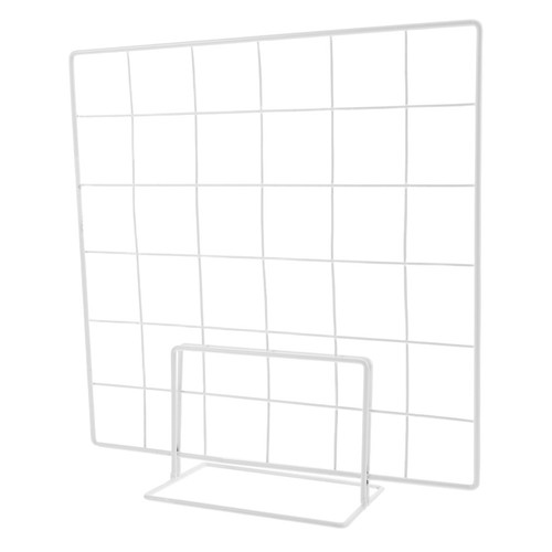 Wire grid shelf hanging basket - wire,