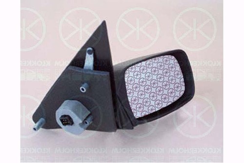 New complete door mirror - new, rh