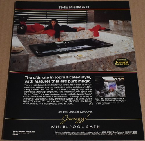 1984 print prima jacuzzi - ad,