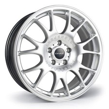 Silver x4 18" BBS CH Style Alloys 5x108 ET42 8J Ford Focus St RS Mondeo Kuga