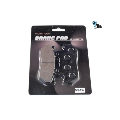 Rear brake pads - rear, for