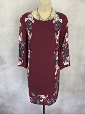 Monsoon Dress UK 10 Silk Blend