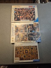 3x Harry Potter Jigsaw Puzzles
