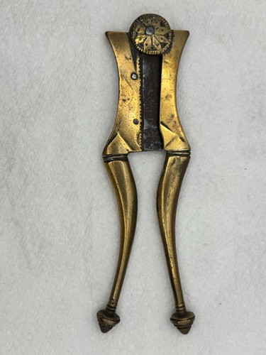 Vintage solid brass - brass, nutcracker