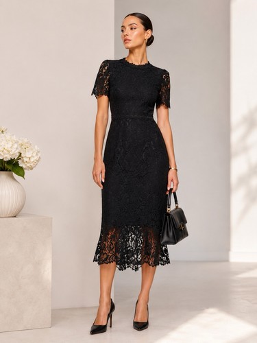 Phase eight mabel - navy, lace