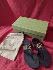 Gucci Double G Thong Sandals