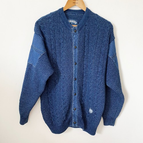 Blue willi cardigan mens - blue,