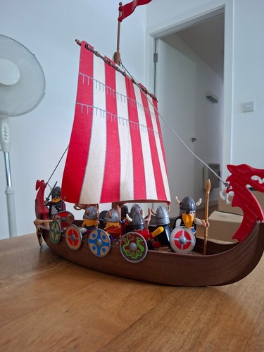 Playmobil 3150 viking - playmobil, longboat