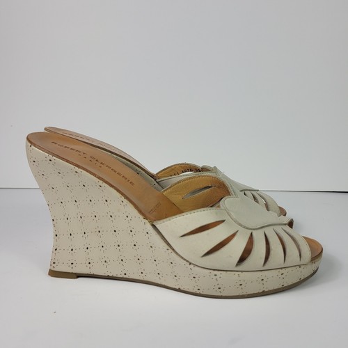 Robert clergerie white - white, peeptoe