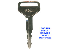  F900 DOOSAN BOBCAT DAEWOO TEREX Master Plant Excavator Dumper Digger Key 