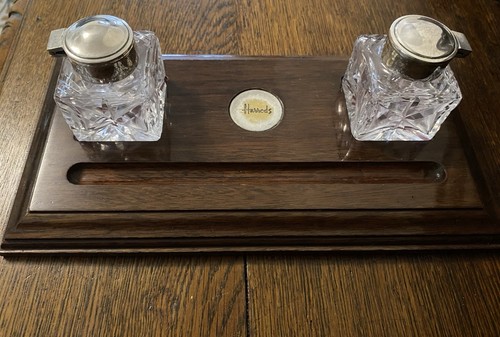 Harrods vintage wooden - harrods, desk