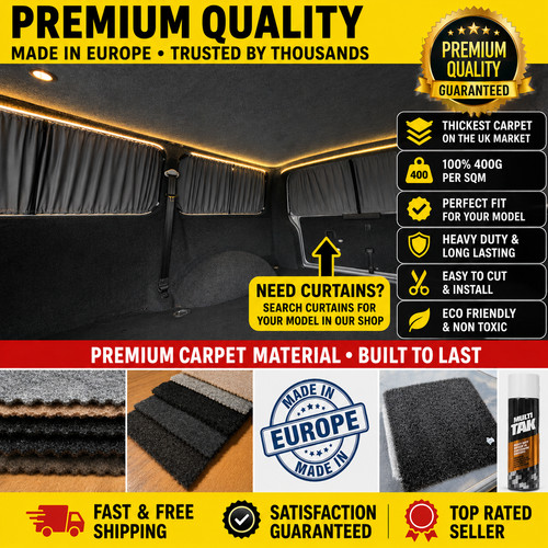 Van lining carpet - van, 4