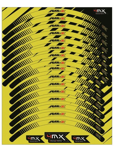 Neon pre curved rim tape - neon,