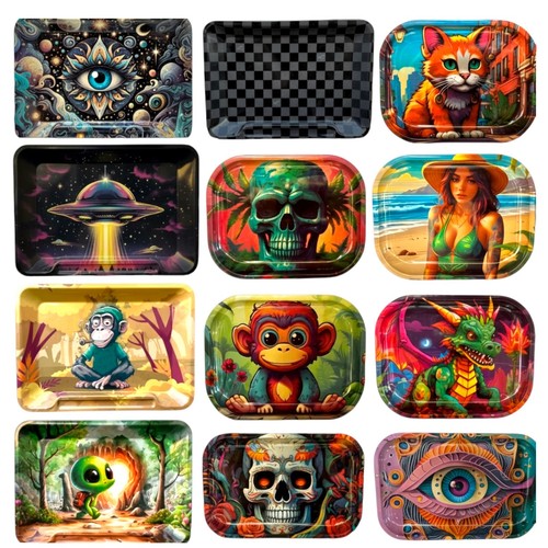 Metal rolling tray - metal,