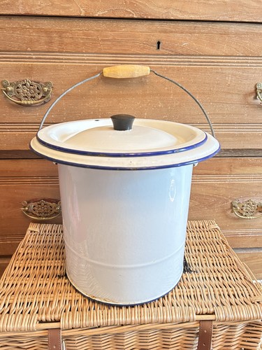Vintage large french white - ,