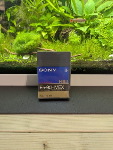 Single sony hi8 metal e - x1,