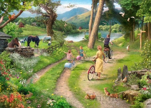 House puzzles big 250 - house,