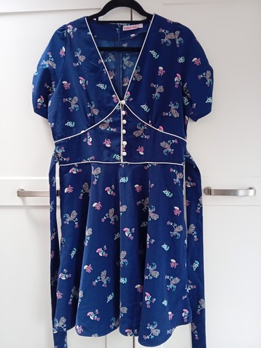 Trollied dolly navy - navy, dress