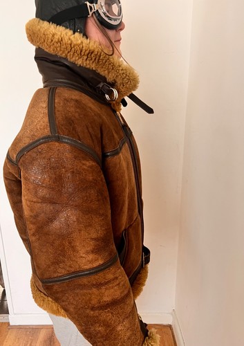 Vintage raf irvin - vintage, sheepskin