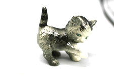 Goebel W. Germany Porcelain Gray Kitten Figurine – 2.5” Vintage Cat P19
