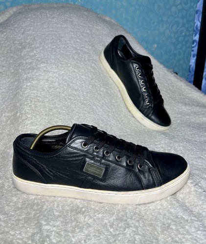 Men leather sneakers dolce - sneakers,