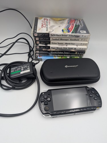 Sony psp 2003 black handheld - psp,