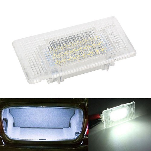 White led luggage - white, trunk