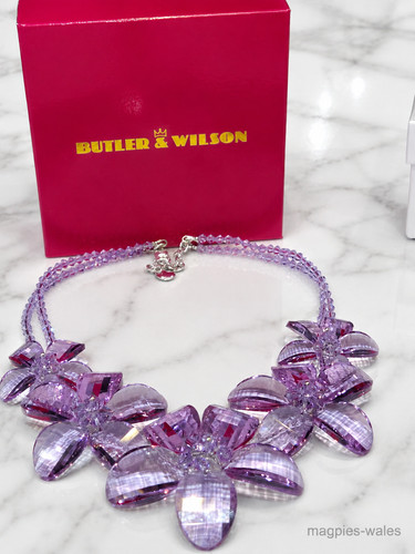 Vintage butler wilson lilac - wilson,