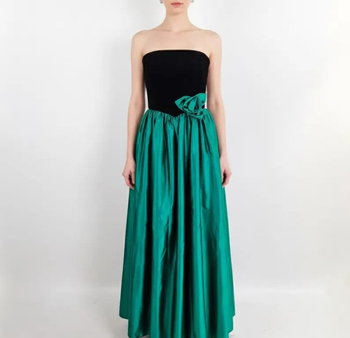Vintage 80s evening gown - evening,