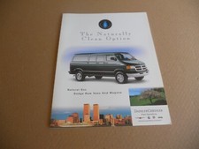 Original 2000 Dodge Ram Van Natural Gas Vehicle Dealership Sales Brochure