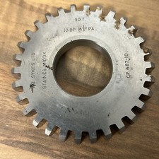 Gear Shaper Cutter W E Sykes