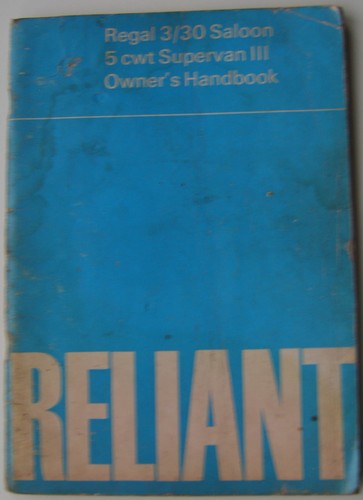 Reliant regal saloon - reliant,