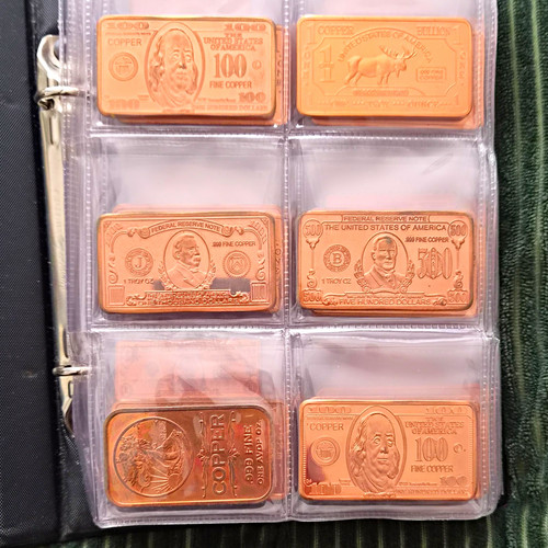 42oz 999 fine copper bullion - .999,
