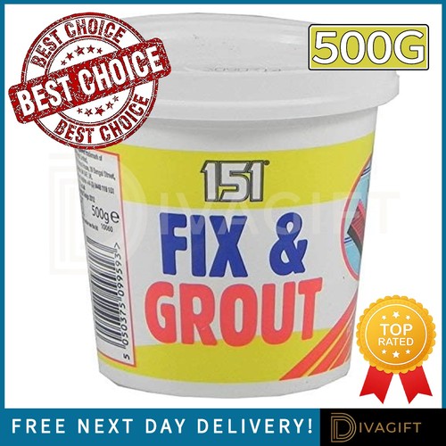White fix grout 500g wall - grout,