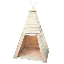 Wooden Teepee Playhouse: A Magical Hideaway - Indoor and Outdoor Play