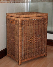 Wicker laundry basket toy - /,