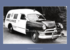 Ford Custom Ambulance Art