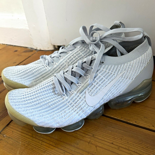 Nike vapourmax flyknit white - vapourmax,